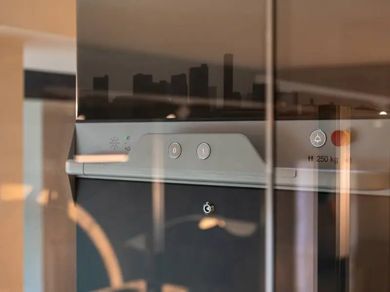 huislift a4000 ergonomisch bedieningspaneel