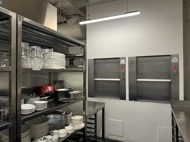 keuken met horecalift iso