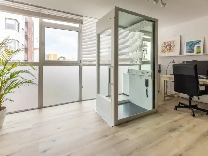 huislift a4000 glazen schacht