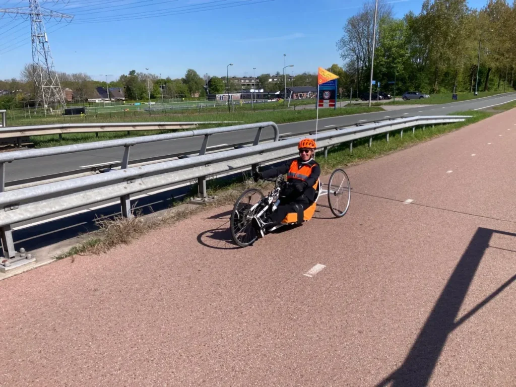 ingrid de buck handbike woonhuislift